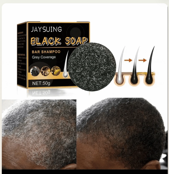 SAVON CONTRE CHEVEUX ET BARBE BLANC