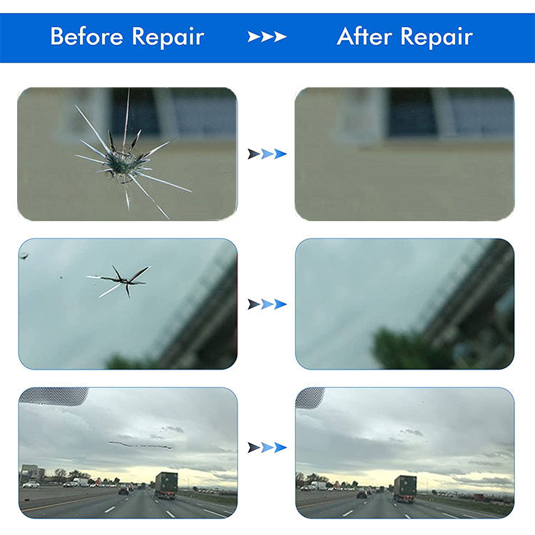 Produit de réparation des vitres