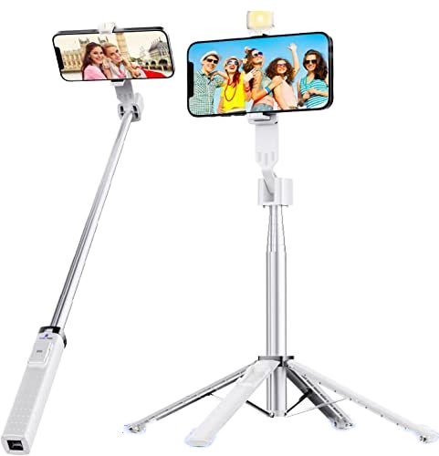 Bâton de selfie 2 mètre avec lumière LED