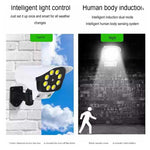 Charger l&#39;image dans la galerie, Lampe solaire avec capteur de mouvement + télécommande
