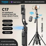 Charger l&#39;image dans la galerie, Trépied automatique avec suivi de mouvement, télécommande et fonction selfie
