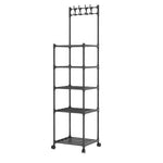 Charger l&#39;image dans la galerie, Etagère de rangement avec crochet ustensiles de cuisine organisateur
