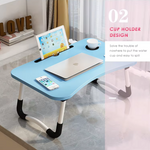 Charger l&#39;image dans la galerie, Table pliable multifonctionnelle en bois
