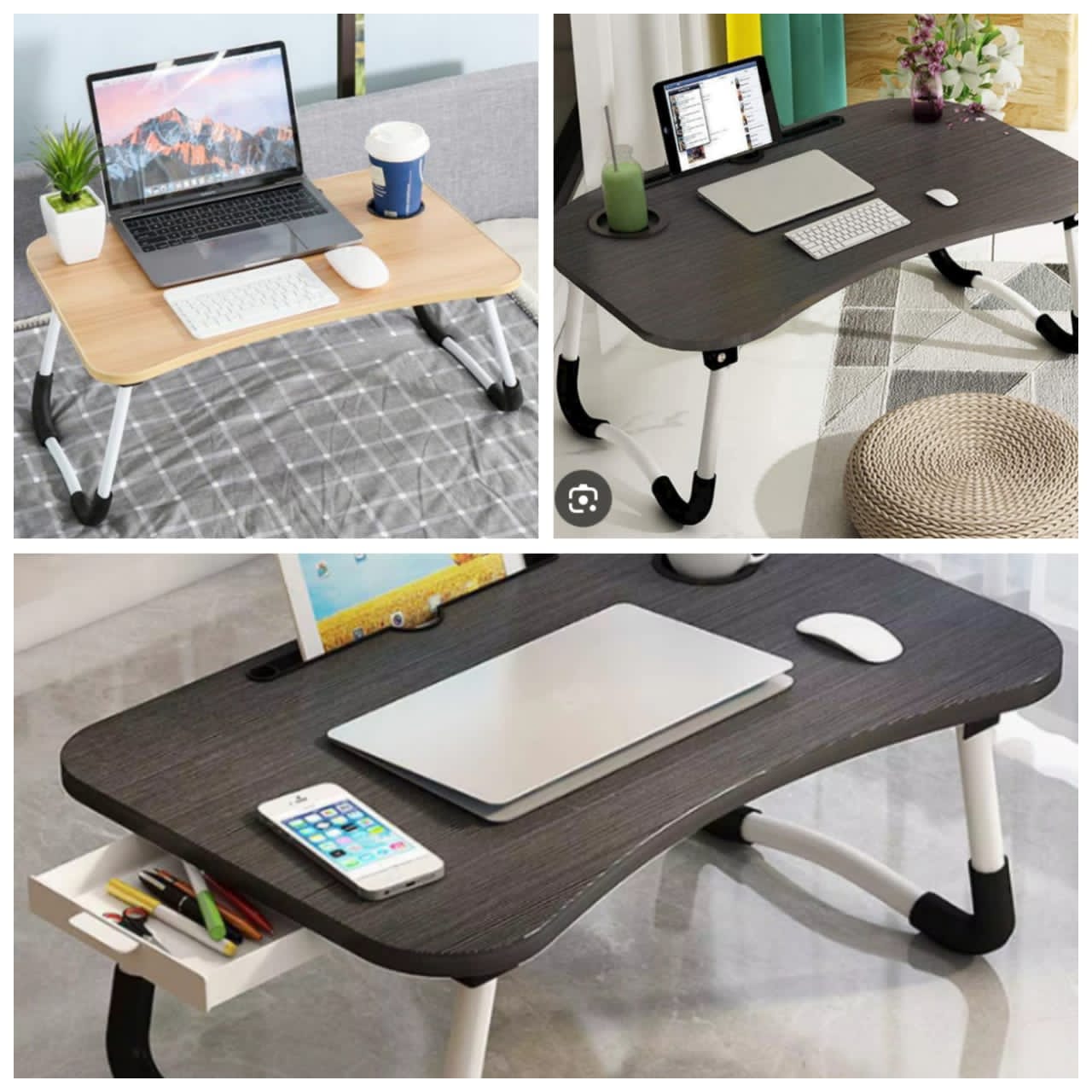 Table pliable multifonctionnelle en bois