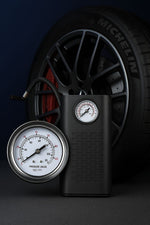 Charger l&#39;image dans la galerie, Gonfleur de pneu numérique rechargeable + power bank+ torche
